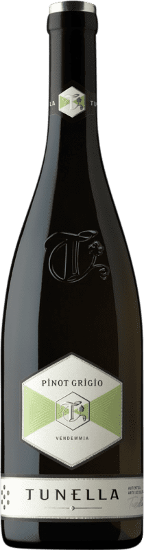 15,95 € Бесплатная доставка | Белое вино La Tunella D.O.C. Colli Orientali del Friuli Фриули-Венеция-Джулия Италия Pinot Grey бутылка 75 cl
