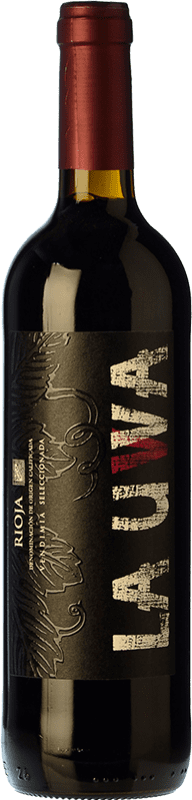 7,95 € Бесплатная доставка | Красное вино Lauwa Молодой D.O.Ca. Rioja Ла-Риоха Испания Tempranillo бутылка 75 cl