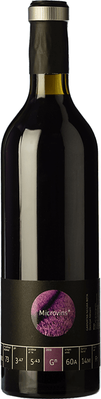 26,95 € Free Shipping | Red wine La Vinyeta Microvins Garnatxa Negra Aged D.O. Empordà Catalonia Spain Grenache Bottle 75 cl