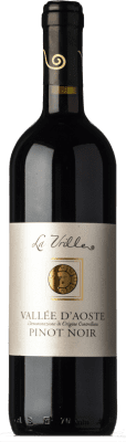 26,95 € 免费送货 | 红酒 La Vrille D.O.C. Valle d'Aosta 瓦莱达奥斯塔 意大利 Pinot Black 瓶子 75 cl