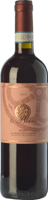 12,95 € Envio grátis | Vinho tinto Le Bèrne D.O.C. Rosso di Montepulciano Tuscany Itália Prugnolo Gentile Garrafa 75 cl