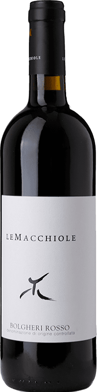 33,95 € Бесплатная доставка | Красное вино Le Macchiole Rosso D.O.C. Bolgheri Тоскана Италия Merlot, Syrah, Cabernet Sauvignon, Cabernet Franc бутылка 75 cl