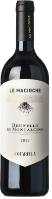 76,95 € Бесплатная доставка | Красное вино Le Macioche D.O.C.G. Brunello di Montalcino Тоскана Италия Sangiovese бутылка 75 cl