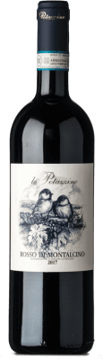 49,95 € Spedizione Gratuita | Vino rosso Le Potazzine D.O.C. Rosso di Montalcino Toscana Italia Sangiovese Bottiglia 75 cl