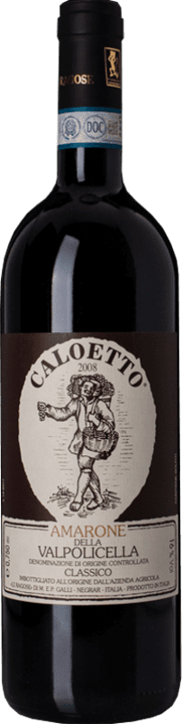 56,95 € Бесплатная доставка | Красное вино Le Ragose Caloetto D.O.C.G. Amarone della Valpolicella Венето Италия Corvina, Rondinella, Corvinone бутылка 75 cl