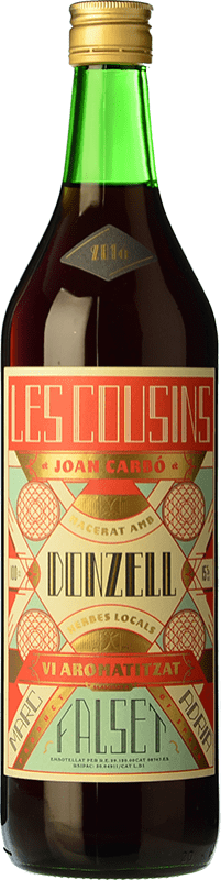 11,95 € Spedizione Gratuita | Vermut Les Cousins Donzell Catalogna Spagna Bottiglia 70 cl