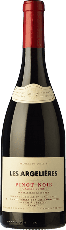 10,95 € Envoi gratuit | Vin Rouge LGI Les Argelieres Jeune Languedoc-Roussillon France Pinot Noir 75 cl