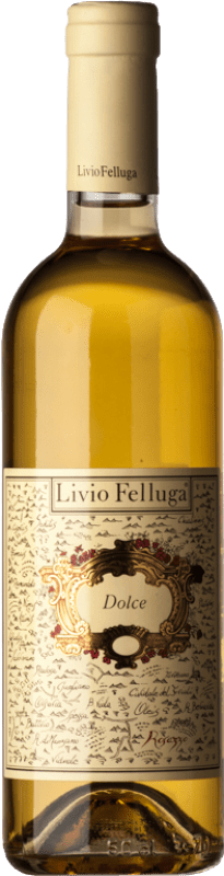 25,95 € Kostenloser Versand | Süßer Wein Livio Felluga Dolce D.O.C. Colli Orientali del Friuli Friaul-Julisch Venetien Italien Picolit, Verduzzo Friulano Medium Flasche 50 cl