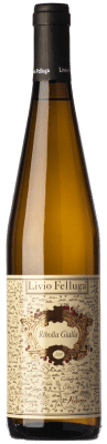 34,95 € Spedizione Gratuita | Vino bianco Livio Felluga D.O.C. Colli Orientali del Friuli Friuli-Venezia Giulia Italia Ribolla Gialla Bottiglia 75 cl