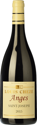 42,95 € Free Shipping | Red wine Louis Chèze Anges Aged A.O.C. Saint-Joseph Rhône France Syrah Bottle 75 cl