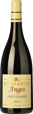44,95 € Envío gratis | Vino Tinto Louis Chèze Anges Non Filtrato — Sin Filtrar Crianza A.O.C. Saint-Joseph Rhône Francia Syrah 75 cl