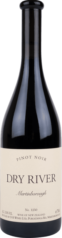 89,95 € Free Shipping | Red wine Dry River I.G. Martinborough Wellington New Zealand Pinot Black Bottle 75 cl