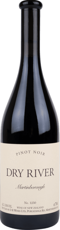 94,95 € Envoi gratuit | Vin rouge Dry River I.G. Martinborough Wellington Nouvelle-Zélande Pinot Noir Biologique Bouteille 75 cl