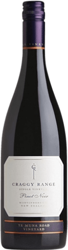 45,95 € 免费送货 | 红酒 Craggy Range Te Muna I.G. Martinborough Wellington 新西兰 Pinot Black 瓶子 75 cl
