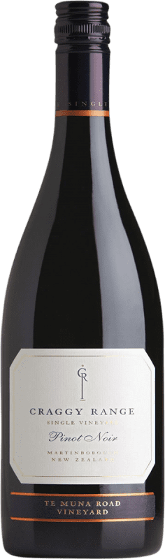 47,95 € 送料無料 | 赤ワイン Craggy Range Te Muna I.G. Martinborough Wellington ニュージーランド Pinot Black ボトル 75 cl