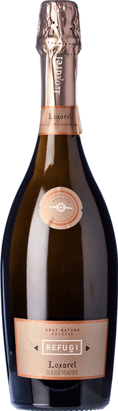 19,95 € 送料無料 | 白スパークリングワイン Loxarel Refugi ブルットの自然 D.O. Penedès カタロニア スペイン Xarel·lo, Chardonnay ボトル 75 cl