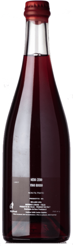 15,95 € Бесплатная доставка | Красное вино Luca Bellani Nerozero I.G.T. Lombardia Ломбардии Италия Pinot Black бутылка 75 cl