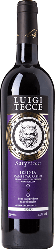 81,95 € Бесплатная доставка | Красное вино Luigi Tecce Campi Taurasini Satyricon D.O.C. Irpinia Кампанья Италия Aglianico — Аглианико Eco — Эко Био Органический 75 cl