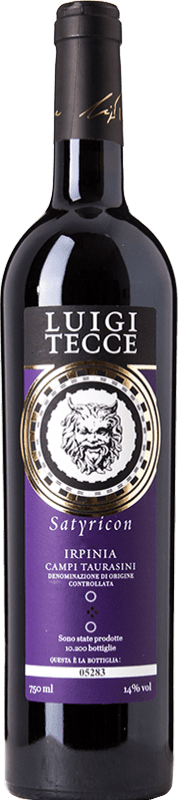 72,95 € Free Shipping | Red wine Luigi Tecce Campi Taurasini Satyricon D.O.C. Irpinia Campania Italy Aglianico Bottle 75 cl