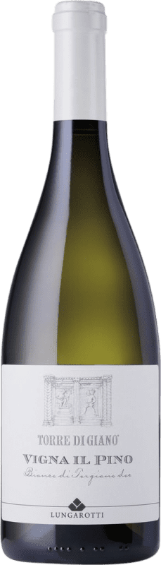 23,95 € Spedizione Gratuita | Vino bianco Lungarotti Torre di Giano Vigna il Pino I.G.T. Umbria Umbria Italia Trebbiano, Vermentino, Grechetto Bottiglia 75 cl