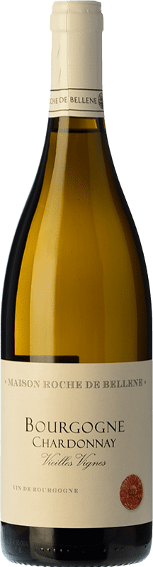 17,95 € Envio grátis | Vinho branco Roche de Bellene V.V. Vieilles Vignes Blanc Crianza A.O.C. Bourgogne Borgonha França Chardonnay Garrafa 75 cl