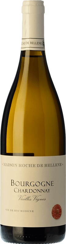 17,95 € Envío gratis | Vino blanco Roche de Bellene V.V. Vieilles Vignes Blanc Crianza A.O.C. Bourgogne Borgoña Francia Chardonnay Botella 75 cl