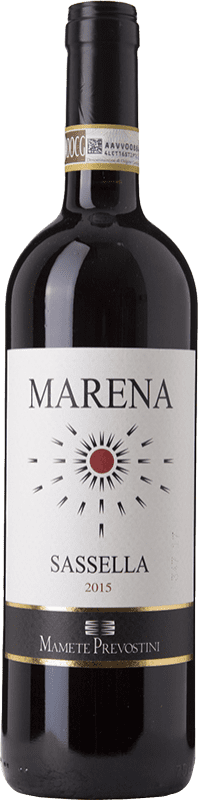 24,95 € Envío gratis | Vino Tinto Mamete Prevostini Sassella Marena Superiore — Superior D.O.C. Valtellina Lombardia Italia Nebbiolo Botella 75 cl
