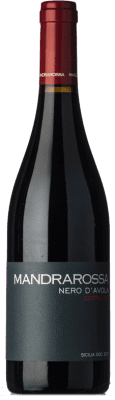 12,95 € Free Shipping | Red wine Mandrarossa Costadune D.O.C. Sicilia Sicily Italy Nero d'Avola Bottle 75 cl