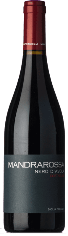 12,95 € Бесплатная доставка | Красное вино Mandrarossa Costadune D.O.C. Sicilia Сицилия Италия Nero d'Avola бутылка 75 cl