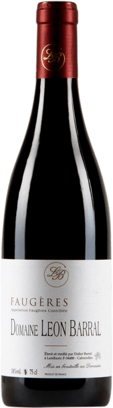 35,95 € Free Shipping | Red wine Léon Barral Tradition A.O.C. Faugères Languedoc-Roussillon France Grenache Tintorera, Carignan, Cinsault Bottle 75 cl