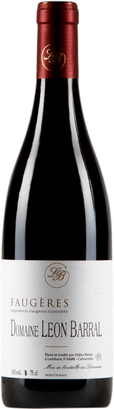 38,95 € Envoi gratuit | Vin rouge Léon Barral Tradition A.O.C. Faugères Languedoc-Roussillon France Grenache Tintorera, Carignan, Cinsault Bouteille 75 cl