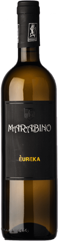 12,95 € Бесплатная доставка | Белое вино Marabino Eureka D.O.C. Sicilia Сицилия Италия Chardonnay бутылка 75 cl