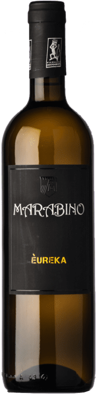 11,95 € Spedizione Gratuita | Vino bianco Marabino Eureka D.O.C. Sicilia Sicilia Italia Chardonnay Bottiglia 75 cl