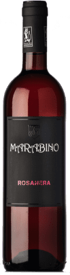 15,95 € Бесплатная доставка | Розовое вино Marabino Rosa Nera I.G.T. Terre Siciliane Сицилия Италия Nero d'Avola Eco — Эко Био Органический 75 cl