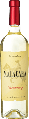 10,95 € Free Shipping | White wine Pelleriti Malacara I.G. Valle de Uco Uco Valley Argentina Chardonnay Bottle 75 cl