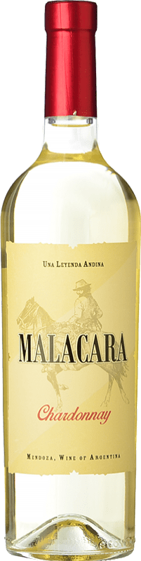 12,95 € Free Shipping | White Wine Pelleriti Malacara I.G. Valle de Uco Uco Valley Argentina Chardonnay 75 cl