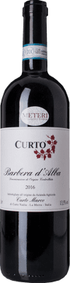 23,95 € 免费送货 | 红酒 Marco Curto D.O.C. Barbera d'Alba 皮埃蒙特 意大利 Barbera 瓶子 75 cl