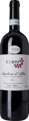 23,95 € Free Shipping | Red wine Marco Curto D.O.C. Barbera d'Alba Piemonte Italy Barbera Bottle 75 cl