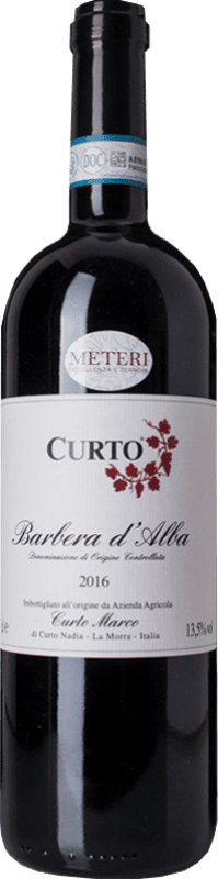 24,95 € Free Shipping | Red Wine Marco Curto D.O.C. Barbera d'Alba Piemonte Italy Barbera 75 cl