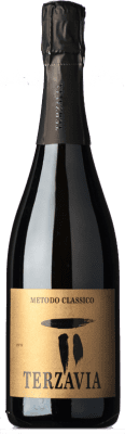 27,95 € 送料無料 | 白スパークリングワイン Marco de Bartoli Metodo Classico Terza Via Brut D.O.C. Sicilia シチリア島 イタリア Grillo ボトル 75 cl