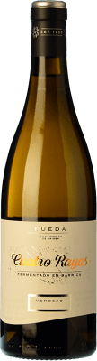 12,95 € Kostenloser Versand | Weißwein Cuatro Rayas Fermentado en Barrica D.O. Rueda Kastilien und León Spanien Verdejo Flasche 75 cl