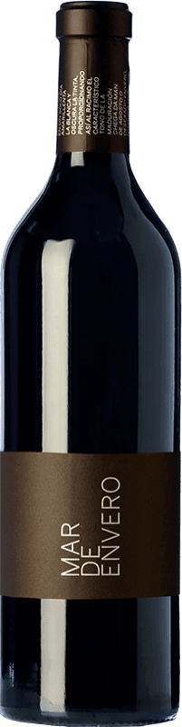 17,95 € 免费送货 | 红酒 Mar de Envero Tinto Barrica 橡木 D.O. Rías Baixas 加利西亚 西班牙 Mencía, Sousón, Pedral 瓶子 75 cl