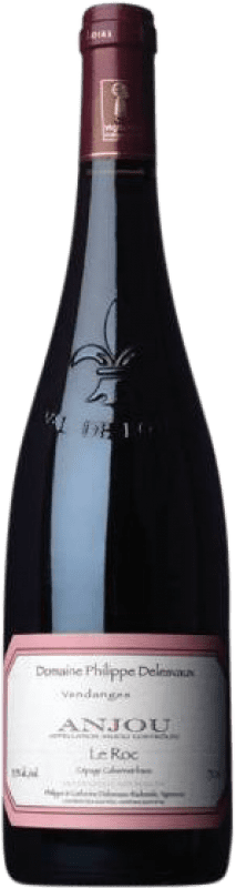 14,95 € Envoi gratuit | Vin Rouge Philippe Delesvaux Rouge Le Roc A.O.C. Anjou Loire France Cabernet Franc Biologique Bouteille 75 cl