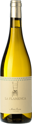 14,95 € Envío gratis | Vino Blanco Mario Rovira Flamenca Crianza D.O. Alella España Macabeo, Pansa 75 cl