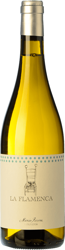 14,95 € Free Shipping | White Wine Mario Rovira Flamenca Crianza — Aged D.O. Alella Spain Macabeo, Pansa Bottle 75 cl