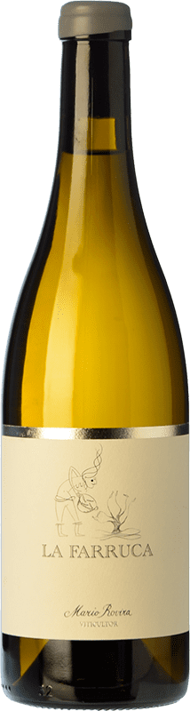 29,95 € Бесплатная доставка | Белое вино Mario Rovira Farruca старения D.O. Alella Испания Macabeo бутылка 75 cl