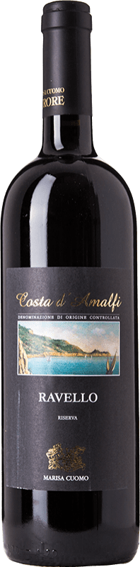 36,95 € Free Shipping | Red wine Marisa Cuomo Ravello Rosso Reserve D.O.C. Costa d'Amalfi Campania Italy Aglianico, Piedirosso Bottle 75 cl