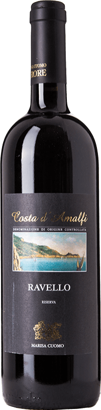 37,95 € Spedizione Gratuita | Vino Rosso Marisa Cuomo Ravello Riserva D.O.C. Costa d'Amalfi Campania Italia Aglianico, Piedirosso 75 cl