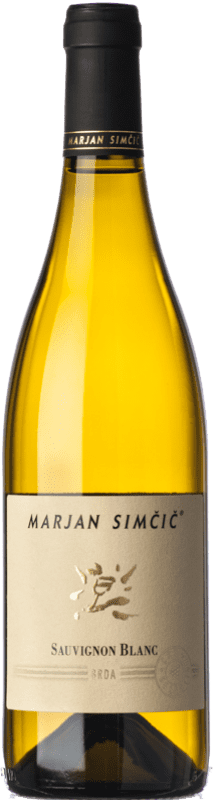 26,95 € Free Shipping | White Wine Simčič Marjan Cru, Selection I.G. Primorska Goriška Brda Slovenia Sauvignon 75 cl
