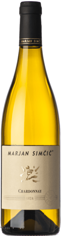 27,95 € Бесплатная доставка | Белое вино Simčič Marjan Cru Selection I.G. Primorska Goriška Brda Словения Chardonnay бутылка 75 cl